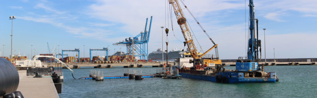 panorama da terra Civitavecchia