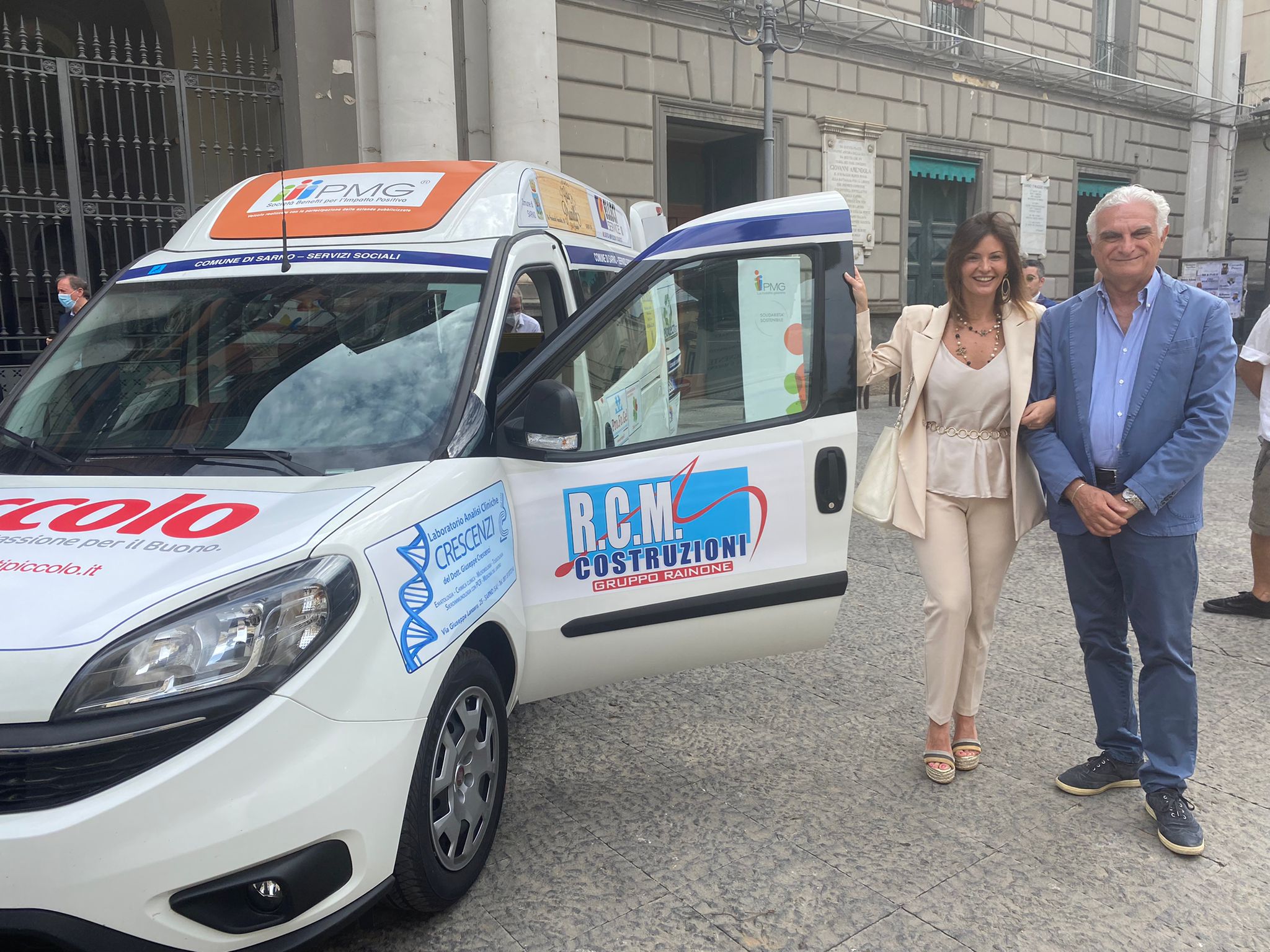 Sarno consegna mezzo mobilita garantita