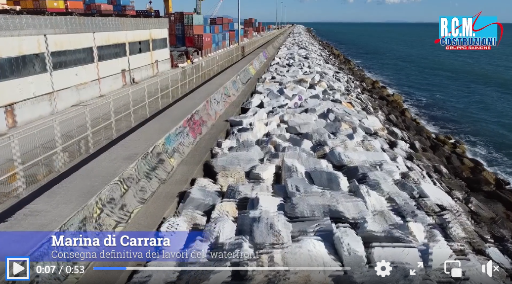 Marina di Carrara waterfront consegna definitiva